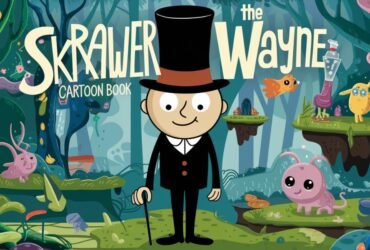 Skrawer Wayne Cartoon Book